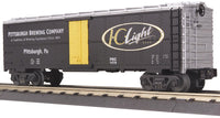 MTH Railking 30-7832 Iron City Beer Reefer Car - 3  Black O SCALE NEW