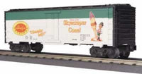 MTH Railking 30-7839 Isaly's Modern Reefer Car Ice Cream Skyscraper Cone Pittsburgh O SCALE NEW