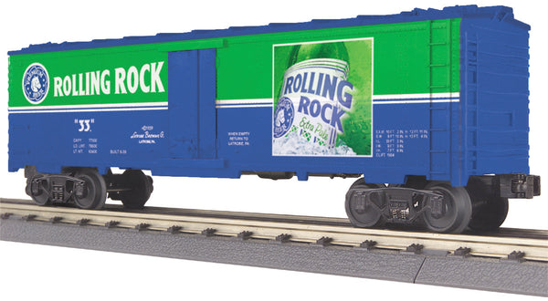 MTH Railking 30-7860 Rolling Rock BEER Modern Reefer Car #33. limited O SCALE NEW