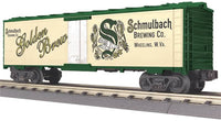 MTH Railking 30-7893 Schmulbach Brewing Modern Reefer Car - Schmulbach Brewing Car No. O SCALE NEW