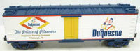 MTH Railking 30-7894 Duquesne Modern Reefer Car - Duquesne Pilsner Beer Car Pittsburgh PA  O SCALE NEW