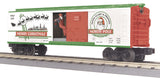 MTH Railking 30-79069 Christmas Operating Box Car w/Signal Man #1225. O SCALE NEW