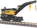 MTH RailKing 30-79109, 30-79108 Caterpillar Crane Car and Crane Tender Car O-Scale