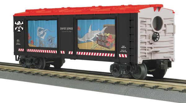 MTH Railking 30-79199 Davey Jones Pirates RailKing Operating Aquarium Car O SCALE NEW