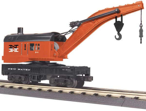 MTH Railking 30-79263 New Haven Crane Car NH D-6 O SCALE Like New