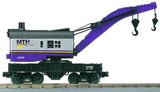 MTH 30-7928, 30-7939 MTHRRC O Scale Crane Car and Tender (Set of 2 items) O Scale Used Excellent