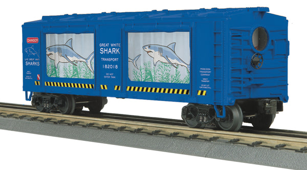 MTH 30-79302 Great White Shark Operating Action Car O-scale USED