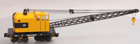 MTH 30-79360 Caterpillar American Crane Car O-Scale