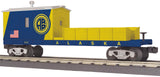 MTH 30-79382, 30-79386 Alaska Crane Car & tender Set (Set of 2) O Scale Like New