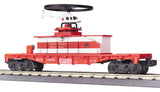 MTH Railking 30-7942 Red Cross Flat Car w/Operating Helicopter #105004. O SCALE NEW