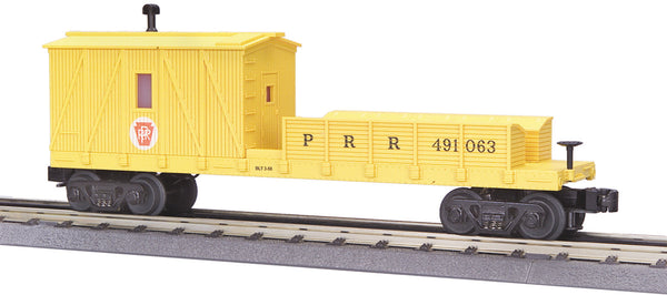 MTH Railking 30-7949 Pennsylvania Crane Tender Car - PRR Car 491063 O SCALE NEW