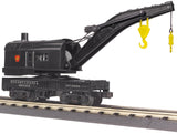 MTH 30-79568, 30-79569 Pennsylvania PRR Crane Car and Crane Tender Car (Set of 2) O Scale NEW