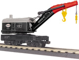 MTH 30-79651, 30-79655 New York Central NYC Railking Crane Car Set (Set of 2) O Scale NEW