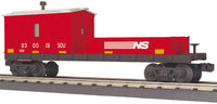 MTH 30-79650, 30-79654 Norfolk Southern RailKing Crane Car and Crane Tender Car (Set of 2) O Scale NEW