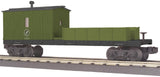 MTH Railking 30-7998 U.S. Army Crane Tender Car O SCALE Like New