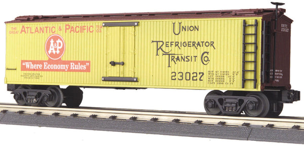MTH Railking 30-8606 A&P Die-Cast Reefer Car - A&P No. 23027 O SCALE NEW