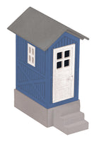 MTH Railking 30-90002 Blue & White Telephone Shanty O SCALE NEW