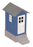 MTH Railking 30-90002 Blue & White Telephone Shanty O SCALE NEW