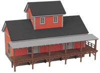 MTH Railking 30-90024 Thomas & Son's Feed Dry Goods Transfer Warehouse #Thomas & Son's Feed & Supply. O SCALE NEW