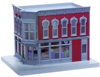 MTH Railking 30-9012 Drug Store Corner Building O SCALE NEW