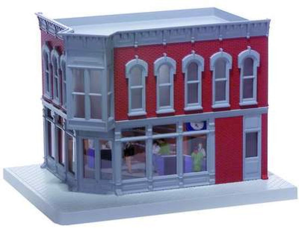 MTH Railking 30-9012 Drug Store Corner Building O SCALE NEW