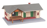 MTH Railking 30-90143 Pennsylvania Railroad PRR Gallitzin Train Depot O SCALE Used Excellent Damaged Box
