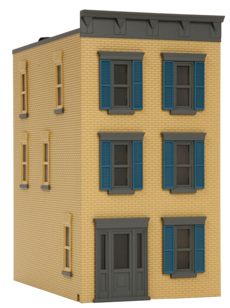 MTH Railking 30-90240 3-Story Town House 2 O SCALE Used Excellent Damaged Box
