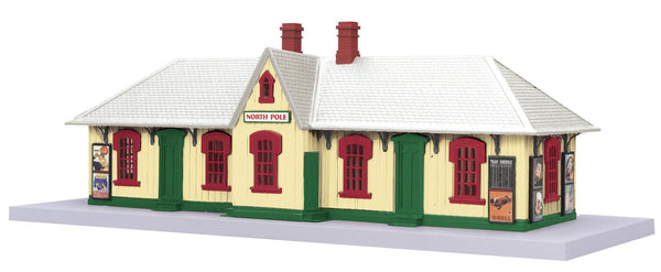 MTH Railking 30-90245 North Pole Country Passenger Station O Scale NEW