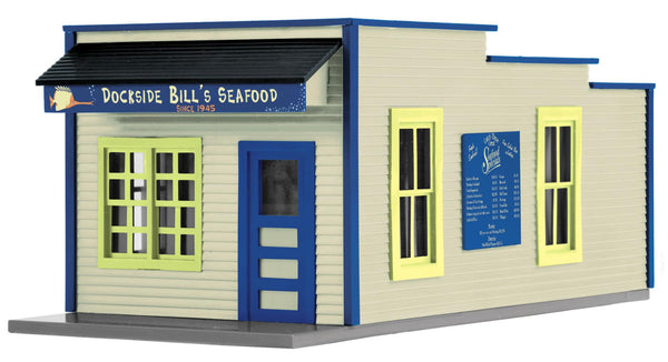MTH Railking 30-90296 Dockside Bill's Seafood Small Country Store O SCALE NEW
