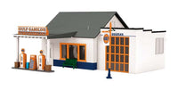 MTH Railking 30-90311 Gulf Country Gas Station #Gulf. O SCALE Like New