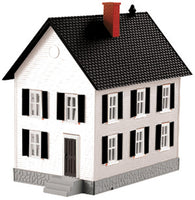 MTH Railking 30-90338 Light Blue & White Row House 1 O SCALE Used Excellent Damaged Box