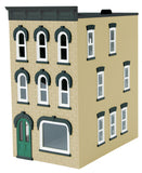 MTH Railking 30-90373 Sand Stone 3-Story Town House O SCALE Like New