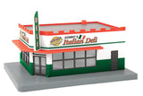 MTH Railking 30-90449 Sonny's Italian Deli Single Story Corner Store O SCALE Like New