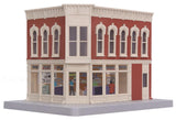 MTH Railking 30-9056 Auto Parts Store Corner Building O SCALE Like New