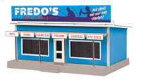 MTH Railking 30-90629 Fredo's Boat Rentals Road Side Stand - Fredos Boat Rental. O SCALE NEW