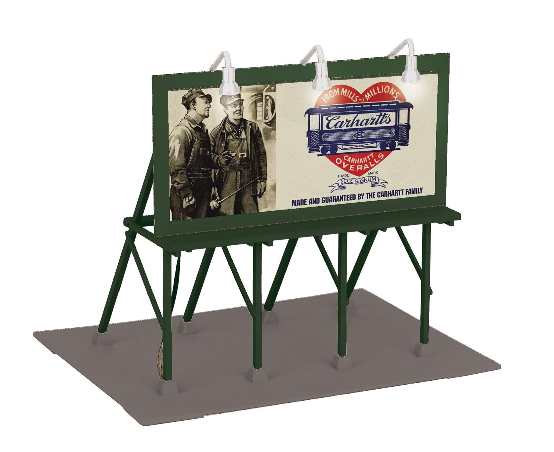 MTH 30-90700 O Lighted Billboard - Carhartt