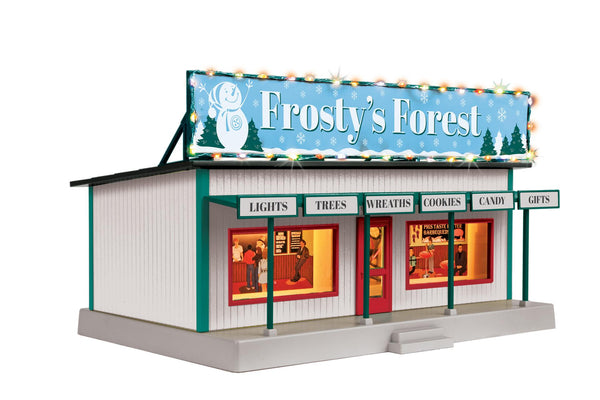 MTH RailKing 30-90737 Frostys Forest Road Side Stand limited O SCALE NEW