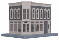 MTH Railking 30-9085 Train Store Single Story Corner Store. BUILDING O SCALE Like New