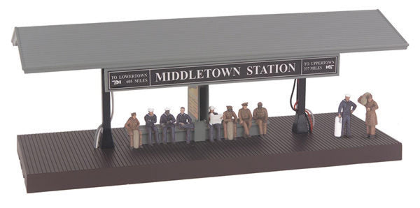 MTH Railking 30-9145 Military Operating Station Platform - Military O SCALE Used Excellent No Box