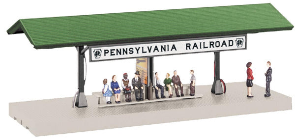 MTH Railking 30-9152 Operating Station Platform - Pennsylvania O SCALE Like New