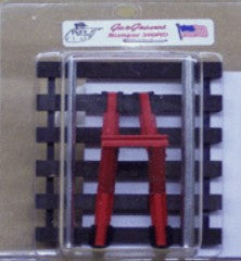 GarGraves 300-RD Track End Bumper Red Limited O Scale NEW