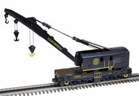 Atlas 3001237 Clinchfield Crane Car AND 3001243 Clinchfield Premier Crane Car and Tender (Set of 2) O Scale limited NEW