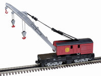 Atlas 3001238, 3001244 Kansas City Southern Premier Crane Car and Tender (Set of 2) O Scale NEW