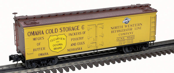 Atlas 3001684-1 OMAHA COLD STORAGE 40' Wood Refrigerator Car #85400 limited O Scale NEW