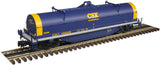 Atlas 3001702-1 CSX 42' Coil Steel Car O Scale Like New