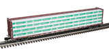 Atlas 3001787-1 ARKANSAS-OKLAHOMA RR 73' Center Partition Car #26829 WITH GEORGIA PACIFIC LOAD O Scale LIMITED NEW