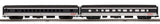 Atlas 3001949 CANADIAN NATIONAL 4 CAR STREAMLINE PASSENGER SET AND 3001950 CN 2 CAR PASSENGER SET LIMITED O Scale NEW