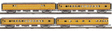 Atlas 30138651 UNION PACIFIC A Unit E6 Locomotive, 30138652 B Unit, 30138653 B Unit, 3001959 4 Pack Passenger Car, 3001960 2 Car Set, 3001961 2 Car Set, 3001962 2 Car Set O SCALE limited  NEW