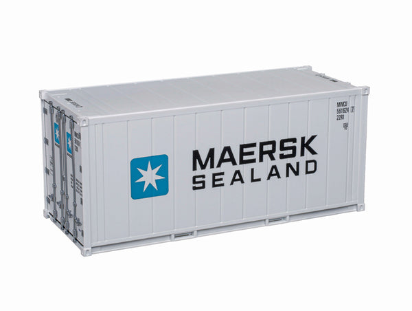 Atlas 3002591-5 MAERSK 20' Refrigerated Container #MWCU 5616458 limited O Scale NEW