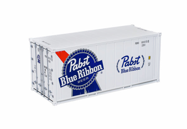Atlas 3002595-1 Pabst Blue Ribbon 20' Refrigerated Container #PBRU 6912345 limited O Scale NEW